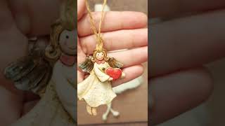 macrame angel | Macrame Christmas ornament