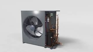 Trane's Low Profile Side Discharge Heat Pump - Small Footprint