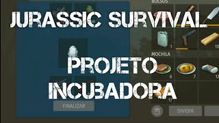 JURASSIC SURVIVAL INCUBADORA - CAIXA DE AJUDA - JURASSIC SURVIVAL