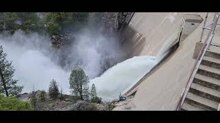 The Shocking Power of Gushing Hetch Hetchy Dam: Witness High Water from Snow Melt | Yosemite