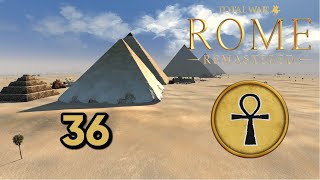 DESTROYING SCIPII! Total War: Rome Remastered - Egypt Campaign #36