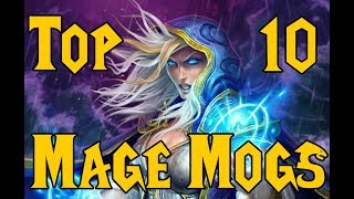 Unique BFA World of Warcraft Mage Transmogs