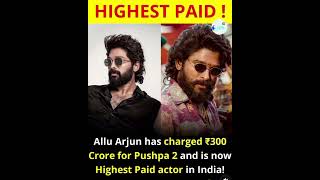 ALLU ARJUN Charged 300₹Cr PUSHPA -2 Movie|| subscribe for more videos 📸|| #lokupranks#allufans#RED