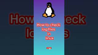 How to check Log files in Linux? #shorts #yshorts #linux