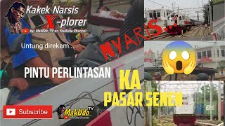 Perlintasan KA pasar Senen, Stasiun KRL, Stasiun Commuter Line