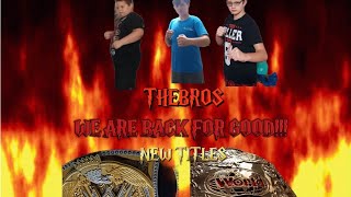 NEW TITLES NEW ERA NEW CHAMPS,BACK WITH STORYLINES!!!!!!