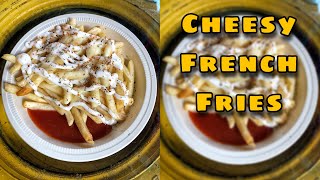 Making of Cheesy French Fries | Cheese Loaded French fries |French fries #short #shorts #shortvideo