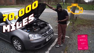 How bad is my low mileage Volkswagen Golf Mk5 1.6 FSI? | mini vlog car service update