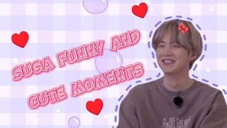 suga cute and funny moments 😻 [ My favorite moments 😘✨❤️ ]