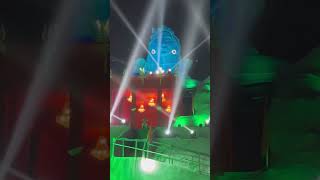 Mahadev pandal lightshow🙏🏼 #mahadev #trendingshorts#pandal#bagarbam #babambam#lightshow#radheradhe