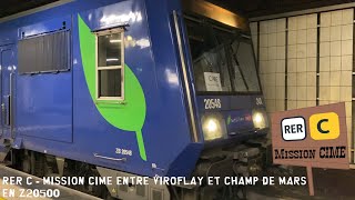 [Rafy et les Trains #9] Mission CIME : Trajet en z20500 Transilien entre Viroflay et Champ de Mars.