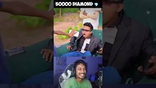 50000 Diamond 💎 Giveaway Kar Diya Amit Bhai Ne l Amit FF Comedy #freefire Swasti Reacts