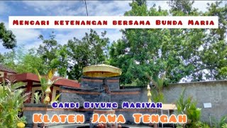 Pesona Keindahan Taman Doa Candi Biyung Mariyah di Klaten Jawa Tengah