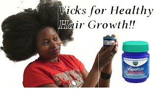 Using Vicks VapoRub For Natural Hair Growth