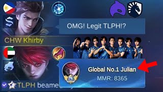 TOP GLOBAL CLAUDE BEST BUILD CARRY TLPH IN RANK GAME!?