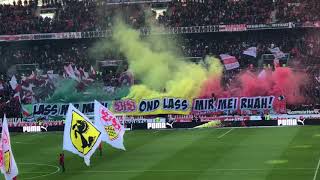 VfB Stuttgart - Eintracht Frankfurt  24/02/2018 {CHOREO}