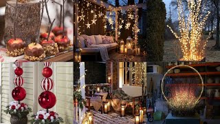 Outdoor Christmas Decorations| Fall Outdoor Decoration Ideas| Home Decorations