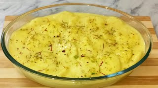 ✨Rasmalai dessert recipe||Tasty and delicious recipe in an easy way!