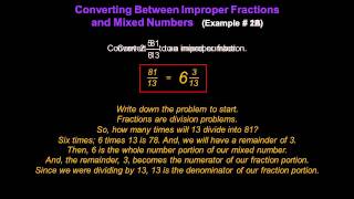 Mixed Numbers and Improper Fractions - Konst Math