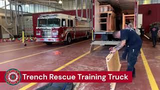 Trench Rescue Training Truck