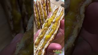 💯 Plant Based Home Made Mango Panini Sandwich 🤤