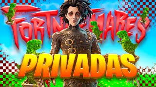 PARTIDAS PRIVADAS FORTNITE en directo AHORA (BATALLAS DE OUTFIT) FORTNITEMARES 2024 HALLOWEEN