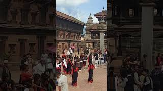 Gai jatra bhaktapur durbar square #bhaktapur #durbarsquare