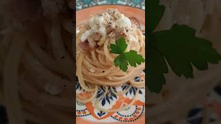 Spaghetti Tonno e Uova !! La padella ha parlato!! 😉 #Ricetta #Duegiridolio #shorts #food