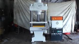 HARISON Brand 200 Ton Capacity Four Pillar Hydraulic Press Machine 2016 India(Gujarat) Rajkot