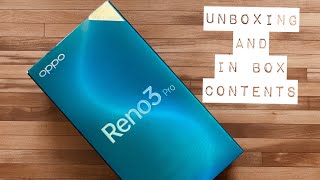 OPPO RENO 3 PRO UNBOXING AND IN BOX ACCESSORIES JUST AN UNBOXING 🔥