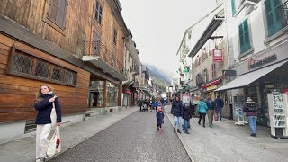 🇫🇷 Chamonix Centre-Ville Walking Tour [4K 60fps]