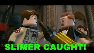 SLIMER GETS CAUGHT! LEGO Dimensions PS4 Ghostbusters! Part 2!