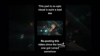 Most epic moment in Final Fantasy 7 remake ￼