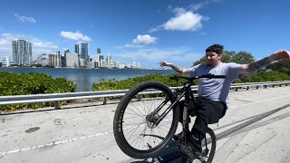 NO HAND WHEELIES THROUGH MIAMI! *I GOT A NEW C100*