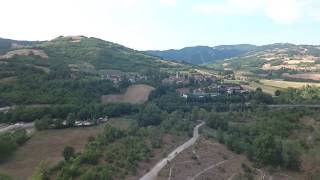 Trebbia e Mezzano Scotti a volo di drone DJI Phantom 4