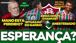 🚨AINDA EXISTE ESPERANÇA PARA PERMANECER, VOU TE EXPLICAR O QIUE O FLUMINENSE PRECISA FAZER, GANSO