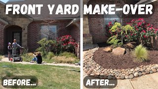 Front Yard Make-Over || Family of 9 || Vlog