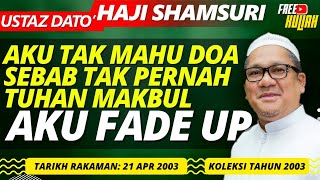 Doa Nak Putus Hubungan Dengan Mak - Ustaz Shamsuri Haji Ahmad