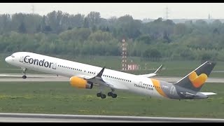 Plane impressions 2 [Planespotting] at Düsseldorf International Airport! With 757-300