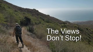 Nicholas Flat Trail, Best Trail in the Santa Monica Mountains?