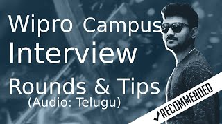 Wipro Campus Interview Experience in Telugu | Interview Experience in Telugu | Software job