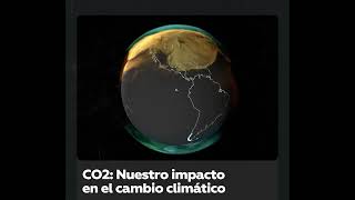 La NASA compartió  animacion 3D que muestran el  dióxido de carbono  en la atmósfera #viral .