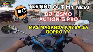 MY NEW DJI OSMO ACTION 5 PRO & RIDING WITH MY AEROX 200C | BACK TO MOTOVLOGGING AGAIN