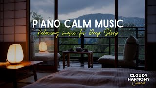 Piano Rainfall Serenity: Stress Relief Music for Deep Sleep and Relaxation