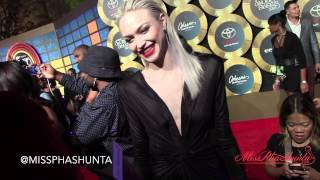 MissPhaShunta Interviews Ivy Levan at the 2014 Soul Train Awards red carpet