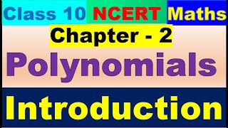 Class 10 Math Ch 2 Introduction Polynomials|Math NCERT solutions|class 10 Math ch 2 intro|CBSE|MATH