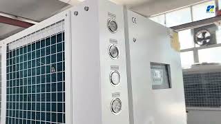 20hp HERO-TECH brand air cooled scroll chiller.