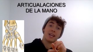 ARTICULACIONES DE LA MANO-Fácil y rápido