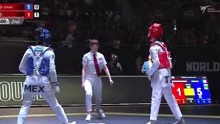 49 KG SEMİ FİNAL Daniela P. SOUZA vs Panipak WONGPATTANAKIT 2022 WORLD TAEKWONDO CHAMPIONSHIPS