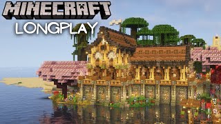 Minecraft Hardcore Longplay - Cozy Villager House (No Commentary) Relaxing Gameplay 1.20.1